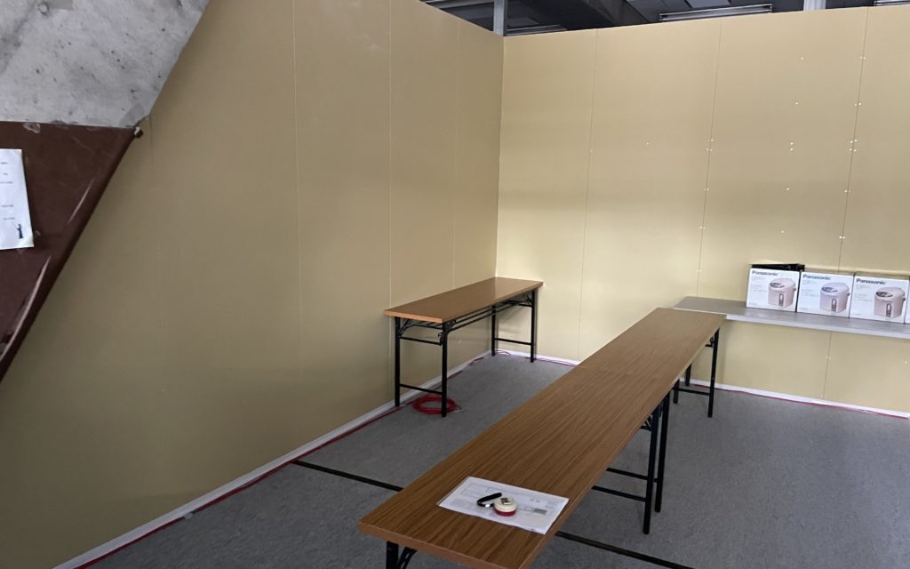 横浜スタジアム内の施設。多摩ケータリング俱楽部。